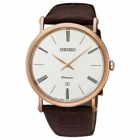 取寄品 SEIKO 腕時計 セイコー SKP398P1 セイコークオーツ PREMIER(プルミエ) Cal.7N39 日常生活防水 サファイアクリスタル ビジネス メンズ腕時計 送料無料