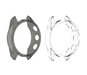 SHEAWA for GARMIN(�K�[�~��)approach S62 �P�[�X �J�o�[ 2�� ������ �ی�P�[�X �݊��i �N���A�P�[�X TPU �ϏՌ� �A�N�Z�T���[ (�u���b�N+�z���C�g)
