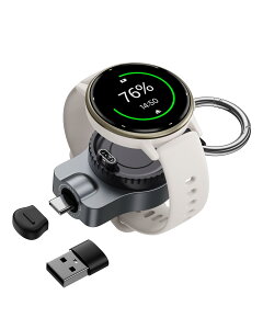 �K�[�~�� �[�d�� 2in1 USB-C&USB-A Garmin �[�d�� Garmin Forerunner/Instinct/Approach/Venu/Fenix/Epix/Vivoactive/Enduro/D2/Quatix/Tactix�Ȃǔėp �}���[�d �y�� �|�[�^�u�� �P�[�u���s�v ���ϋv SwanScout 510GM