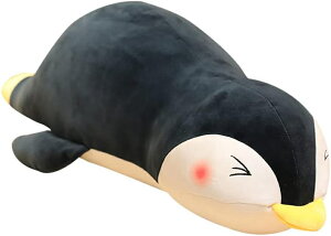 ぬいぐるみ 動物 ペンギン 抱き枕 かわいい 特大 置物 雑貨 人形 縫い包み もこもこ ベッドルーム装飾 大きい やわらかい リアル クリスマス 誕生日 プレゼント 100cm 添い寝 子供の日 子