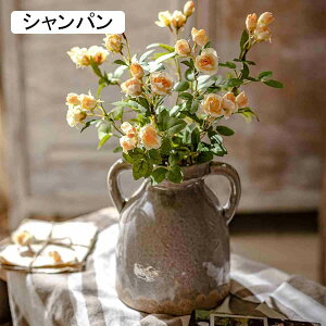 造花 北欧風 花器付き 枯れない花 人工観葉植物 鉢植え シャンパン 花束 ブーケ シルクフラワー 装飾 本物そっくり インテリア 撮影用小物 飾り物 プレゼント 結婚式 母の日 敬老の日 お見舞