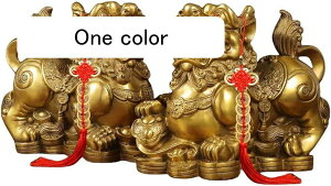 貔貅 ヒキュウ 招財 一対 銅製 風水グッズ 風水置物 インテリア お守り 2体セット 運気アップ 風水アイテム 金運 ギャンブル運 財運 開運 お礼 新年 贈り物 五帝銭おまけ付き