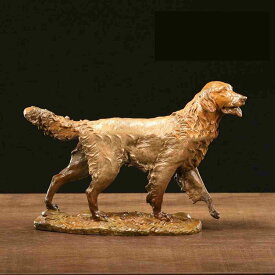 風水グッズ ラブラドール 犬 置物 真鍮製 縁起物 動物 干支 戌 お守り 金運アップ 開運グッズ 邪気除け 疫病退散 風水アイテム 本物そっくり 彫刻 クリエイティブ 誕生日プレゼント お祝い 卒業