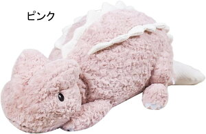 ぬいぐるみ アンキロサウルス 抱き枕 恐竜 動物 かわいい 大きい 肌触り良い 寝かしつけ インテリア 置物 女の子 もこもこ 気持ちいい 可愛い クッション 抱きまくら レッド 癒し系 ねむねむ