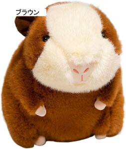 モルモット ぬいぐるみ 抱き枕 かわいい 心地良い 寝かしつけ 癒し系 ねむねむ 気持ちい クッション クリスマス ふわふわ もちもち 背あて カーキ 子供の日 柔らか お誕生日 25cm プレゼント
