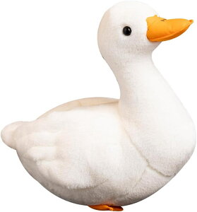 ぬいぐるみ コールダック 抱き枕 動物 アヒル リアル ねむねむ 大きい 肌触り良い 置物 ふわふわ 添い寝 誕生日 子供の日 バレンタイン クリスマス ホワイト プレゼント 背あて 卒業祝い 入