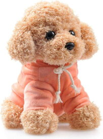 ぬいぐるみ 犬 トイプードル 小さい リアル かわいい 生々しい 本物 人形 柔らかい 可愛い 置物 小さいー洗える もちもち 動物 デザイン リラックス クッション かわいい 添い寝枕 低反発 プレ