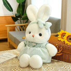 ぬいぐるみ 兎 ウサギ 50cm 人形 大きい 抱き枕 雑貨 添い寝 グリーン 抱き枕 縫い包み もちもち 七夕 低反発 寝かしつけ お誕生日 プレゼント 飾り クリスマス 縫い包み クッション 可愛