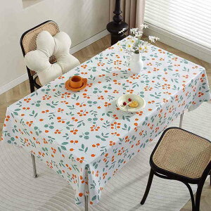 食卓カバー ビニール テーブルクロス お手入れ簡単 テーブルカバー 防水/防油/耐熱 汚れ防止 マルチクロス 花柄 長方形 140x220cm テーブルマット デスクマット 撥水 耐久性 家庭用 店舗用
