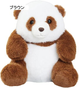 パンダ ぬいぐるみ 動物 リアル 抱き枕 かわいい もちもち もこもこ クッション ねむねむ 肌触り良い 癒し系 添い寝 昼寝 気持ちい 26cm 寝かしつけ 可愛い ブラック こどもの日 クリスマス