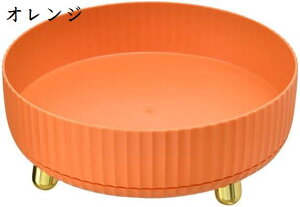 360°回転式 スパイスラック 調味料ケース 滑り止め 化粧品 冷蔵庫 ターンテーブル 丸型 省スペース ビール ボトル 収納 卓上 キッチン 1個