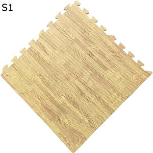 インテリア ジョイントマット 防音マット エコ 防臭 抗菌 汚れ防止 ケガ防止 弾力良く 滑り止め 柔らかい 子供部屋 設置簡単 DIY可能 60*60*1.0cm(4枚入り) 床暖房対応 ペット猫犬用 掃除ラク