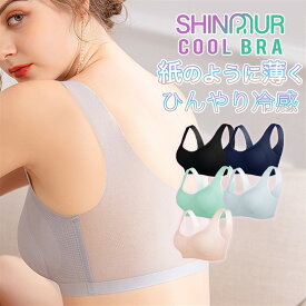 【2枚セット1800円】 ブラジャー ノンワイヤー シームレス 夏用 クール 冷感ブラジャー 蒸れない ホックなし ブラ ブラトップ 冷感 涼しい 快適 メッシュ ナイトブラ 締め付けない 軽い 薄い 楽ちん 通気性 下着 脇肉 脇高 大人気 速乾 伸縮 小胸 ルームウェア