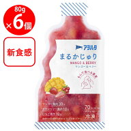 [冷凍] アヲハタ まるかじゅり マンゴー＆ベリー 80g×6個