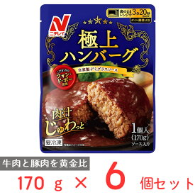 [冷凍食品]ニチレイ 極上ハンバーグ 170g×6袋