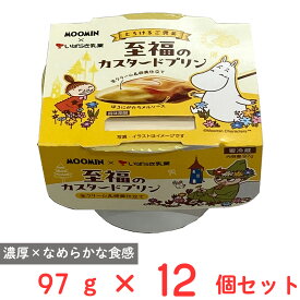 [冷蔵] 茨城乳業 至福のカスタードプリン 97g×12個
