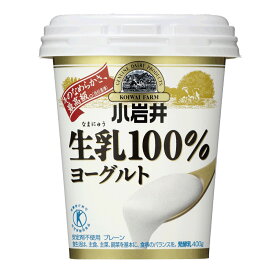 [冷蔵]小岩井乳業 生乳100%ヨーグルト 400g×6個