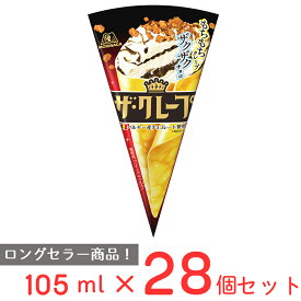 [アイス] 森永製菓 ザ・クレープ＜チョコ＆バニラ＞ 105ml×28個