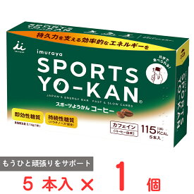井村屋 スポーツようかん コーヒー 5本入