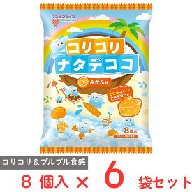 マンナンライフ コリコリナタデココ みかん味 24g×8個×6袋