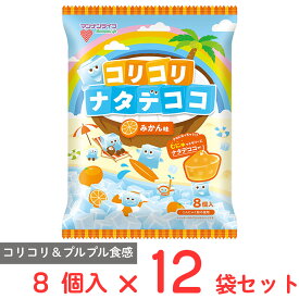 マンナンライフ コリコリナタデココ みかん味 24g×8個×12袋