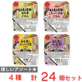 からだスマイルプロジェクト ごはんパック 食べ比べ アソートセット 4種 24個