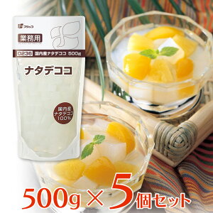 フジッコ 業務用 国内産ナタデココ 500g×5個