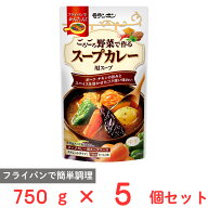 モランボン ごろごろ野菜で作る スープカレー用スープ 750g×5個