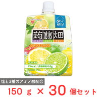マンナンライフ クラッシュタイプの蒟蒻畑 シトラスミックス 150g×30個