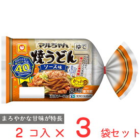[冷蔵] 東洋水産 マルちゃん焼うどん ソース味 2人前 (200g×2)×3袋