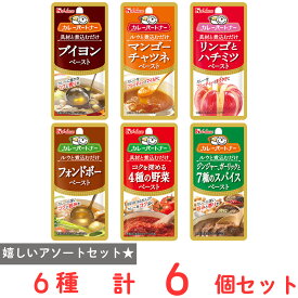 カレーパートナー ペースト 6種アソートセット（各1個）