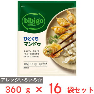 [�Ⓚ] CJ FOODS JAPAN bibigo �ЂƂ����}���h�D 360g×16��