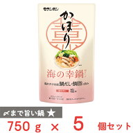 モランボン 海の幸鍋用スープ かほり 750g×5個