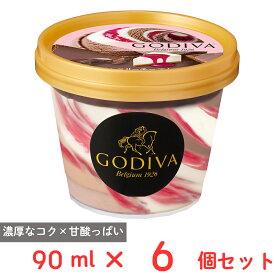 [アイス] ゴディバ ダブルベリー チーズケーキ 90ml×6個