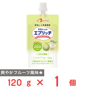 フードケア エプリッチパウチゼリー メロン風味 120g