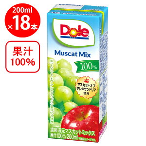 󃁃O~N Dole }XJbg~bNX 200ml×18{