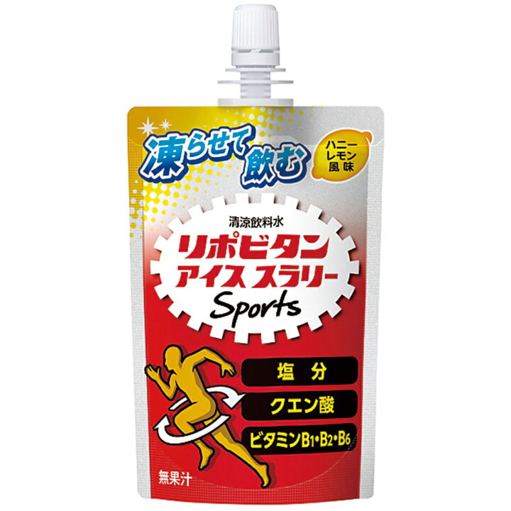 リポビタン アイスラリー パウチハニーレモン風味 120g×6