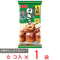 [冷凍] ニッスイ たこ焼きねぎ醤油味 6個 180g