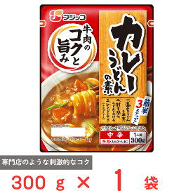 フジッコ カレーうどんの素 中辛 300g