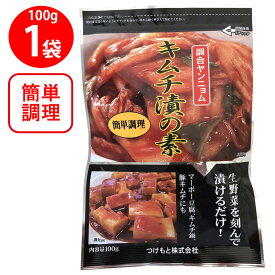 つけもと キムチ漬の素 100g×5個 キムチの素 本格 漬けるだけ オイキムチ カクテキ ヤンニョム 粉末 簡単 調理