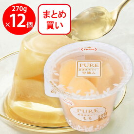 たらみ PURE もも 270g×12個