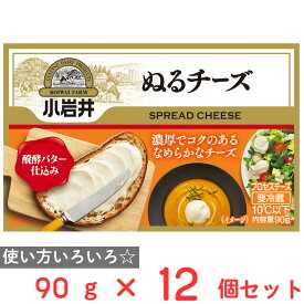 [冷蔵] 小岩井乳業 小岩井 ぬるチーズ 90g×12個