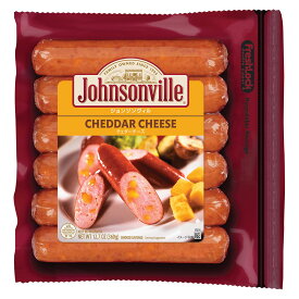 [冷蔵] プリマハム ジョンソンヴィルチェダーチーズ 360g×6個 バラエティ ジョンソンビル セット ソーセージ ジャンボ BBQ 肉 食材 まとめ買い