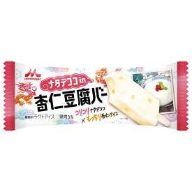 [アイス] 森永乳業 ナタデココ杏仁豆腐バー 80ml×24個