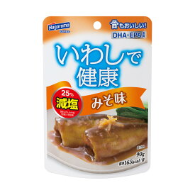 はごろもフーズ いわしで健康　みそ味（パウチ） 90g×12個 鰯 味噌煮 骨まで食べれる 惣菜 魚 DHA EPA 鯖缶 レトルト パウチ おかず おつまみ