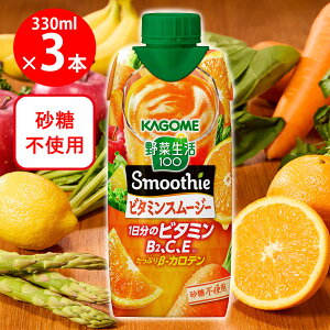 JS ؐ100 Smoothie r^~X[W[ 330ml×3{