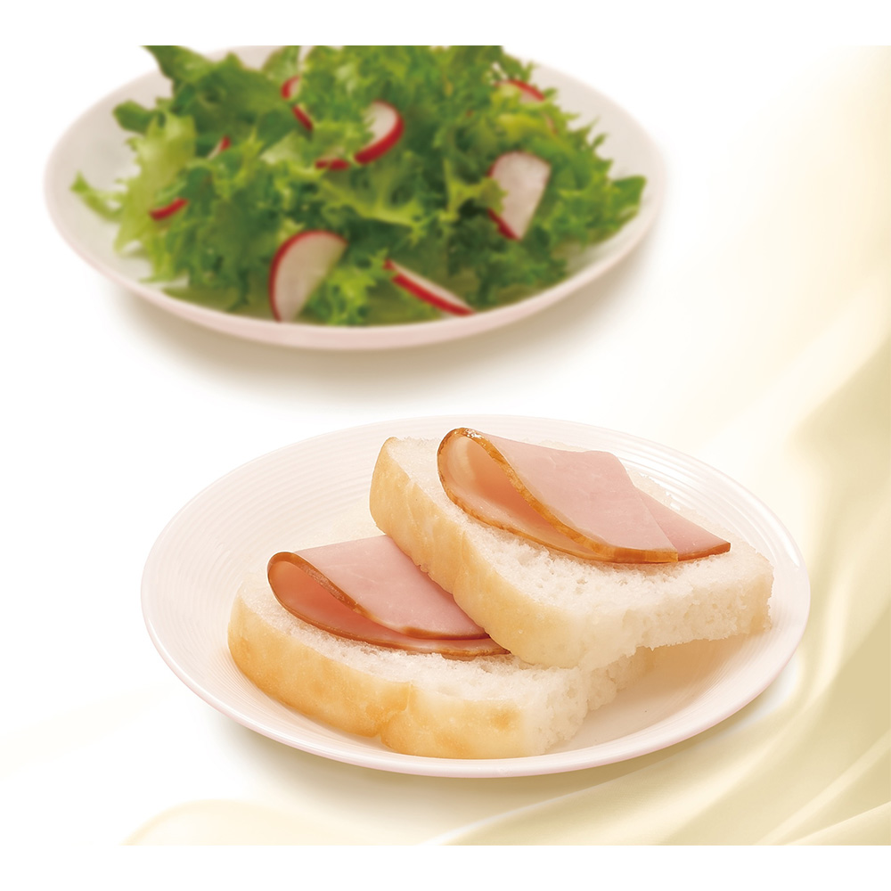 冷凍食品 日本ハム みんなの食卓 お米で作った しかくいパン 123ｇ×10個 | Smile Spoon 楽天市場店