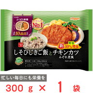 [冷凍] ニップン よくばり御膳 しそひじきご飯とチキンカツみぞれ煮風 300g
