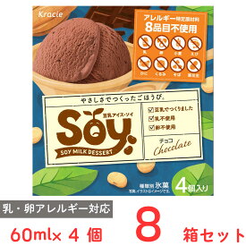 [アイス] クラシエ Soyマルチ チョコ 60ml×4個×8箱