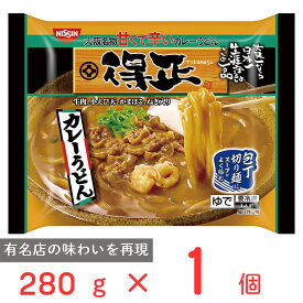 [冷凍食品] 日清食品 日清 得正 カレーうどん 280g